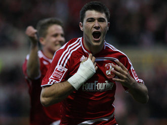 Charlie Austin Celebrates
