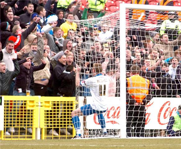 Hughes' strike sends Bristol Rovers 4 up