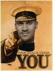 Your Goalie Needs You