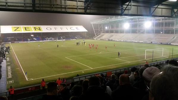 Lights through a "stand". Whatever next...  - Photo Joe Young