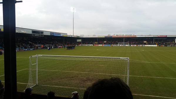 @jightymoe - Got to love a pillar #stfc @thewashbag 
