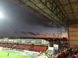 A ray of light before the Northampton game...
